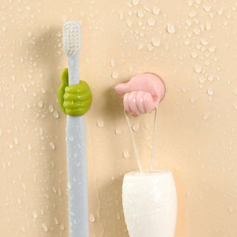 10 PCS Handy Holder Cable Organizer Household Convenience Clip(Green)
