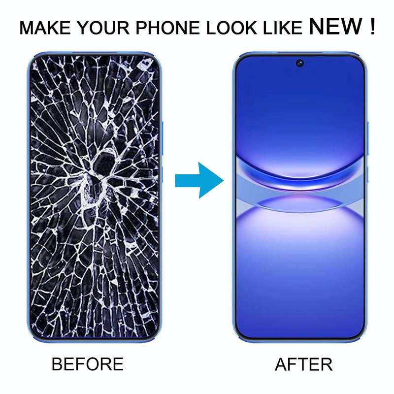 For Huawei nova 12 Lite Original LCD Screen Digitizer Full Assembly with Frame (White)
