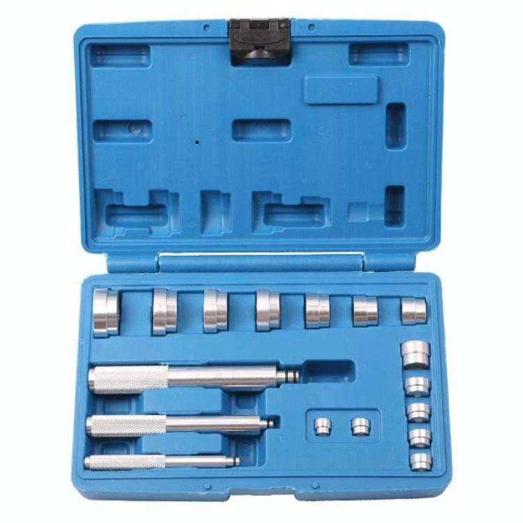 17 In 1 Small Aluminum Alloy Bearing Disassembly Tool Bearing Installation Extractor(Blue)