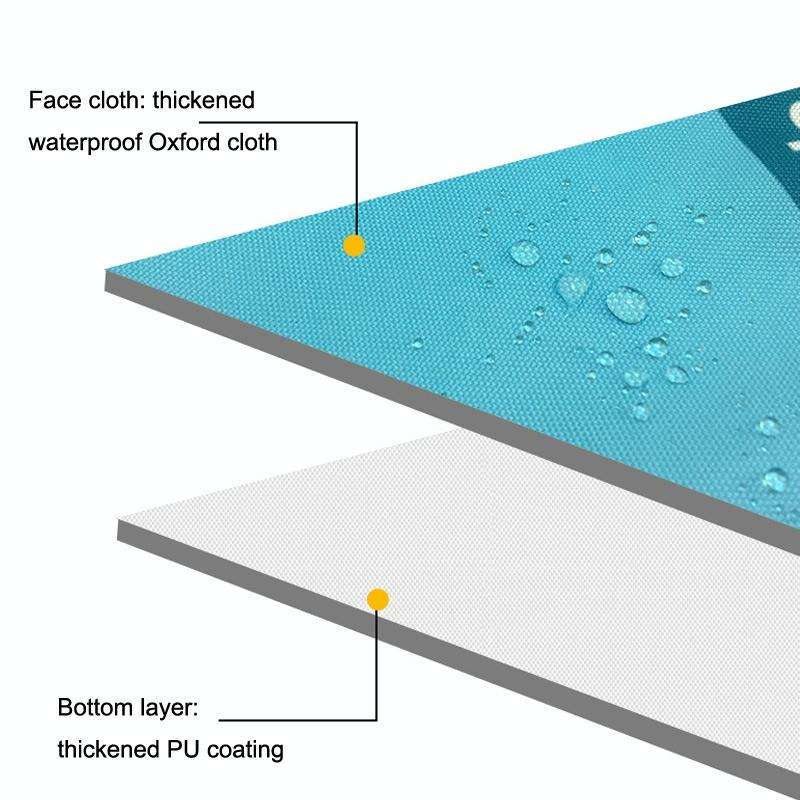 Y018 Moisture-proof Outdoor Grass Mat Thickened Waterproof Picnic Mat(2x2m)