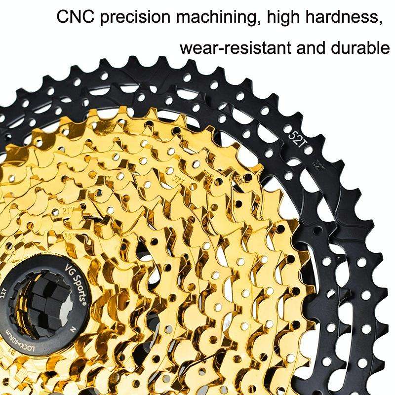 VG Sports Split Mountain Bike Lightweight Cassette Flywheel, Style:12 Speed 52T