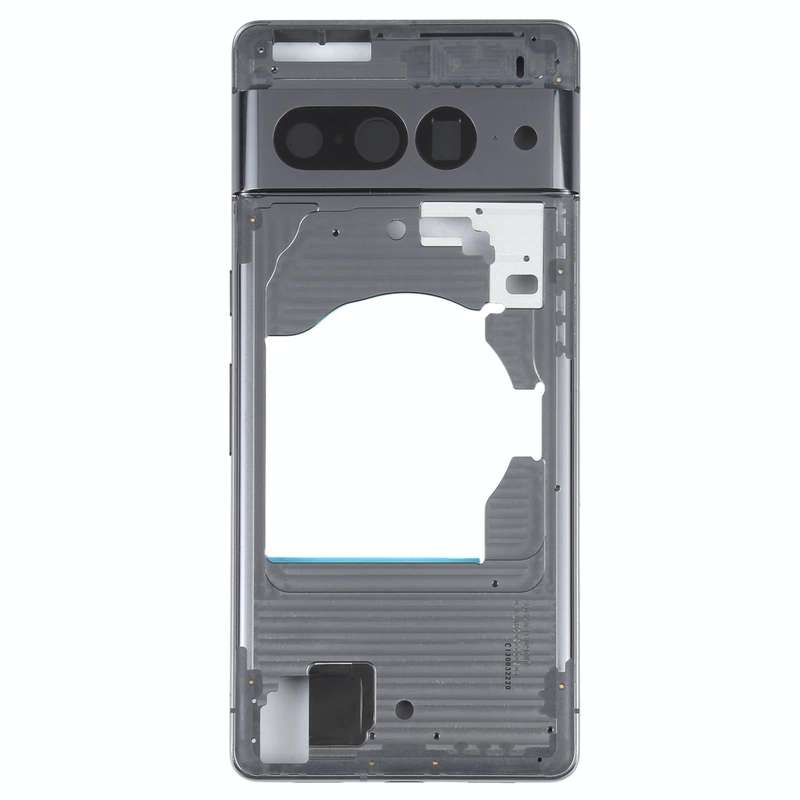 For Google Pixel 7 Front Housing LCD Frame Bezel Plate(Black)