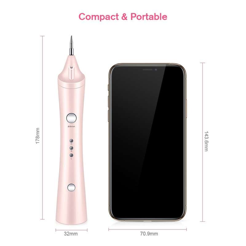 K-SKIN KD306 Laser Spotting Machine Plasma Pen Dark Eyelash Remover for Facial Spasm Removal Tatt...