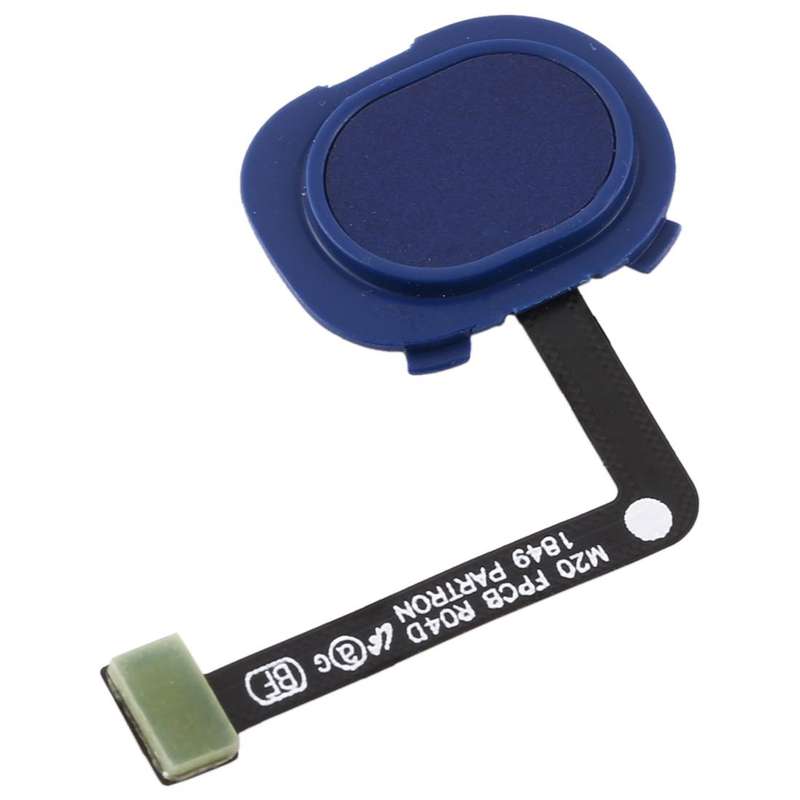For Galaxy M20 Fingerprint Sensor Flex Cable(Blue)