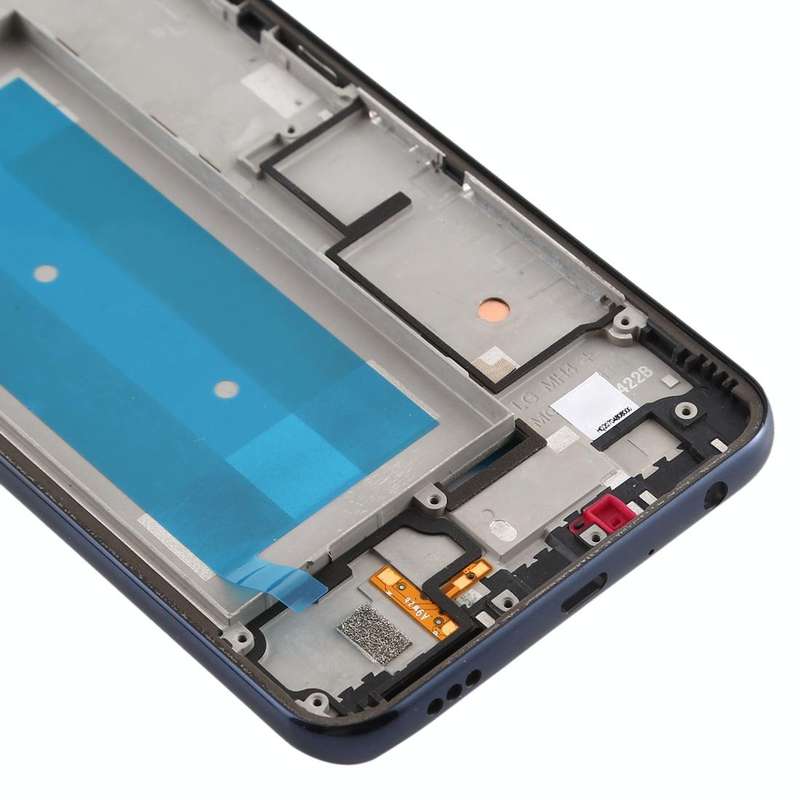 Front Housing LCD Frame Bezel Plate for LG K50 / K12 MAX / LMX520BMW / LMX520EMW(Double SIM Versi...