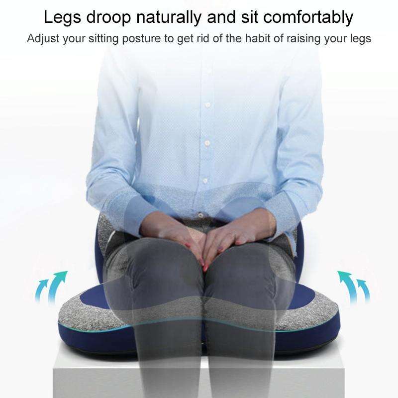 Memory Foam Petal Cushion Office Chair Home Car Seat Cushion, Size: With Storage Bag(Starry Gray)