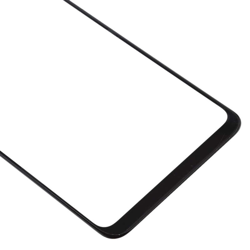 For Samsung Galaxy A20s 10pcs Front Screen Outer Glass Lens (Black)