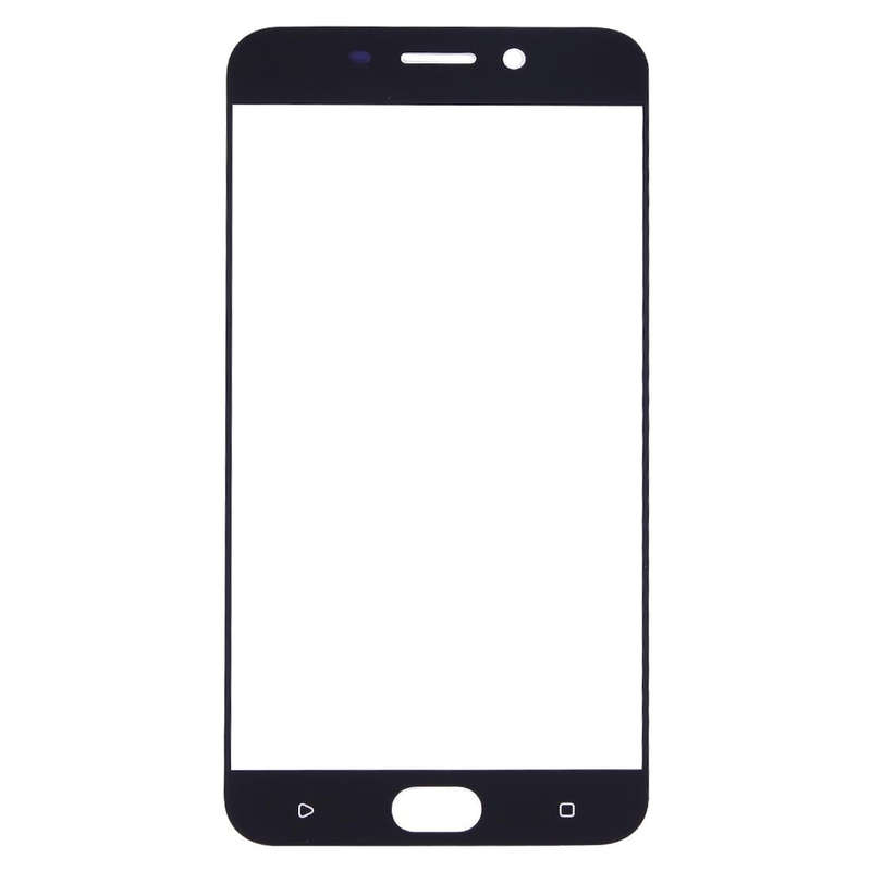 For OPPO R9s Front Screen Outer Glass Lens (White)