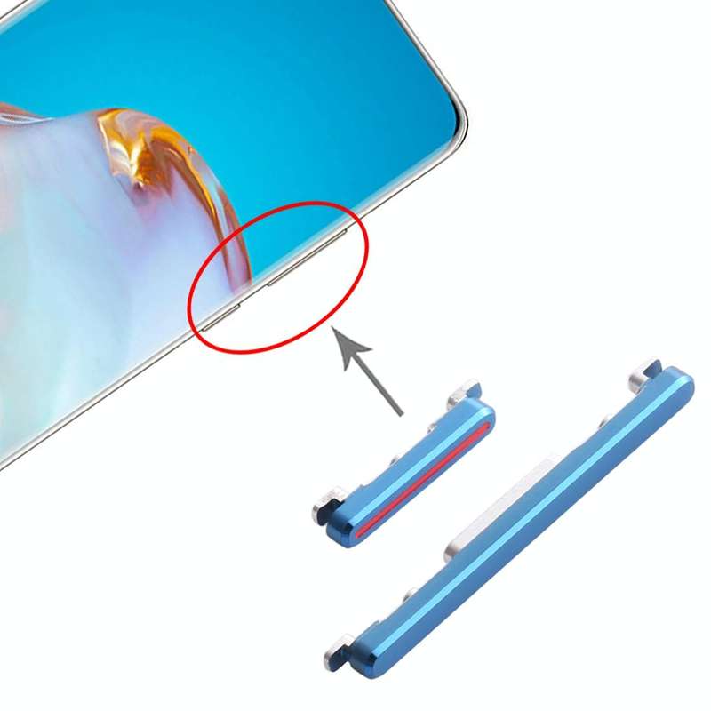 For Huawei P40 Pro  Power Button and Volume Control Button (Blue)