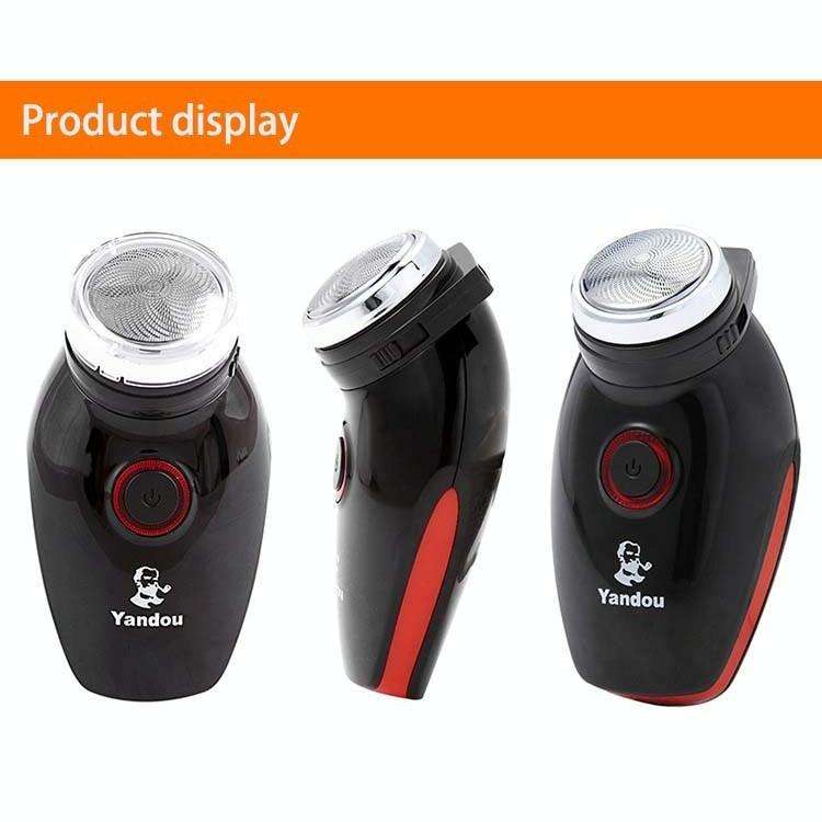 Yandou SC-501 Shaver Men Electric Rotary R5azor Ultra-thin Knife Net Scraper CN Plug