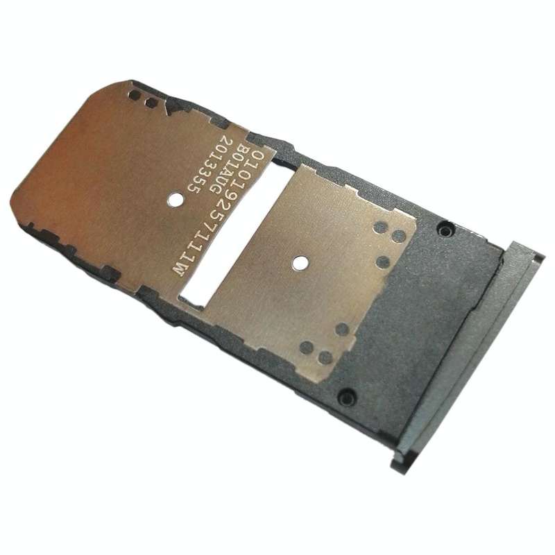 SIM Card Tray + Micro SD Card Tray for Motorola Moto Z2 Force(Black)