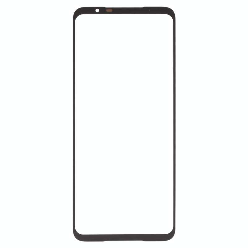 For Asus ROG Phone 6 Pro Front Screen Outer Glass Lens with OCA Optically Clear Adhesive (Black)