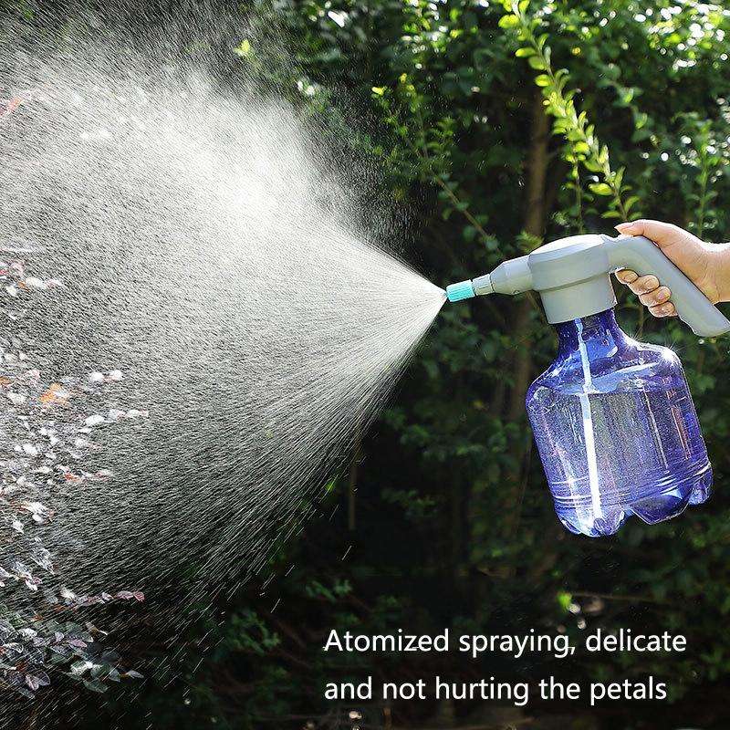 3L Household Garden Electric Watering Can Sprayer, Specification: Purple + Universal Nozzle