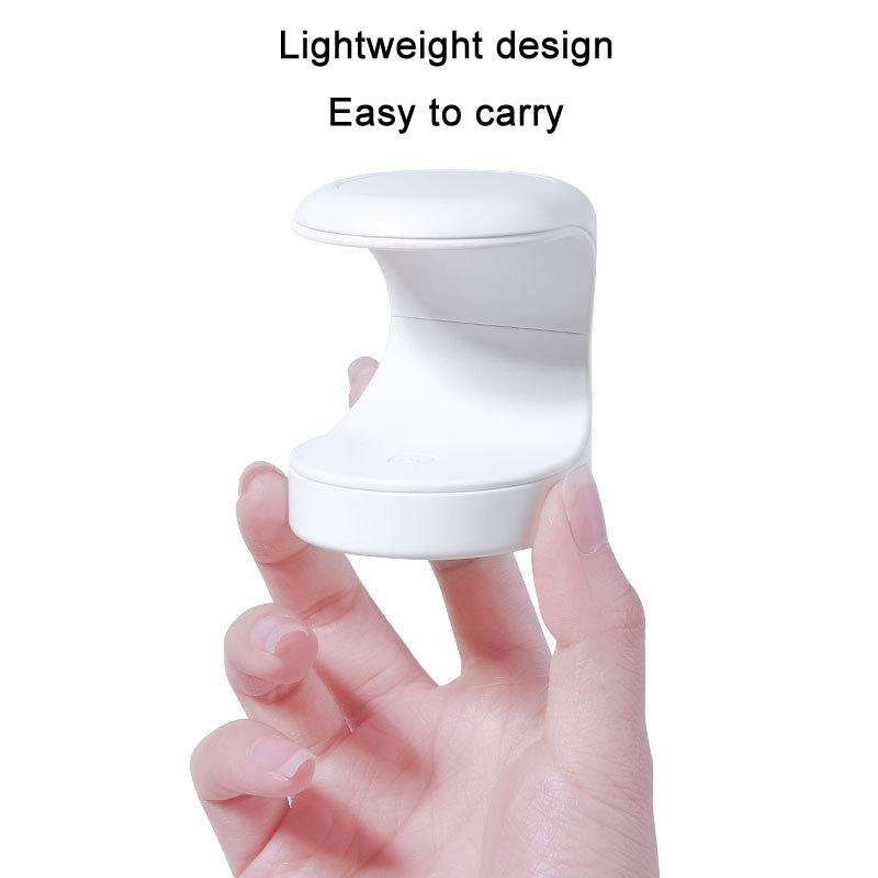 USB Mini Nail Phototherapy Lamp Nail Polish Baking Lamp, Color: Green
