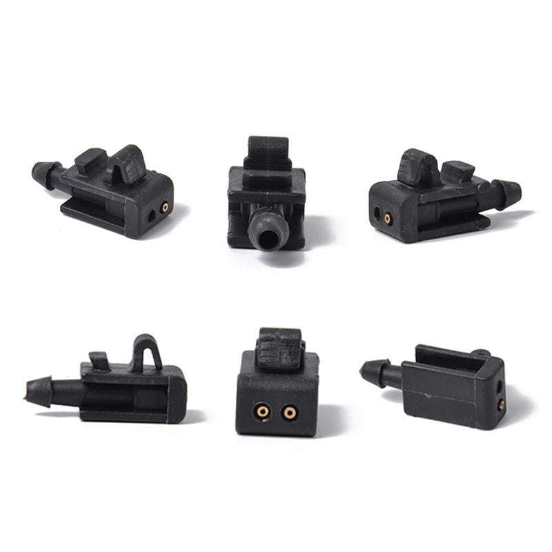 2 PCS Windshield Washer Wiper Jet Water Spray Nozzle Buckle 8200082347 for 2005-2007 Renault Mega...