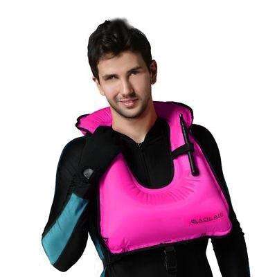 Adult Portable Snorkeling Buoyancy Inflatable Vest Life Jacket Swimming Equipment, Size:650*450mm...