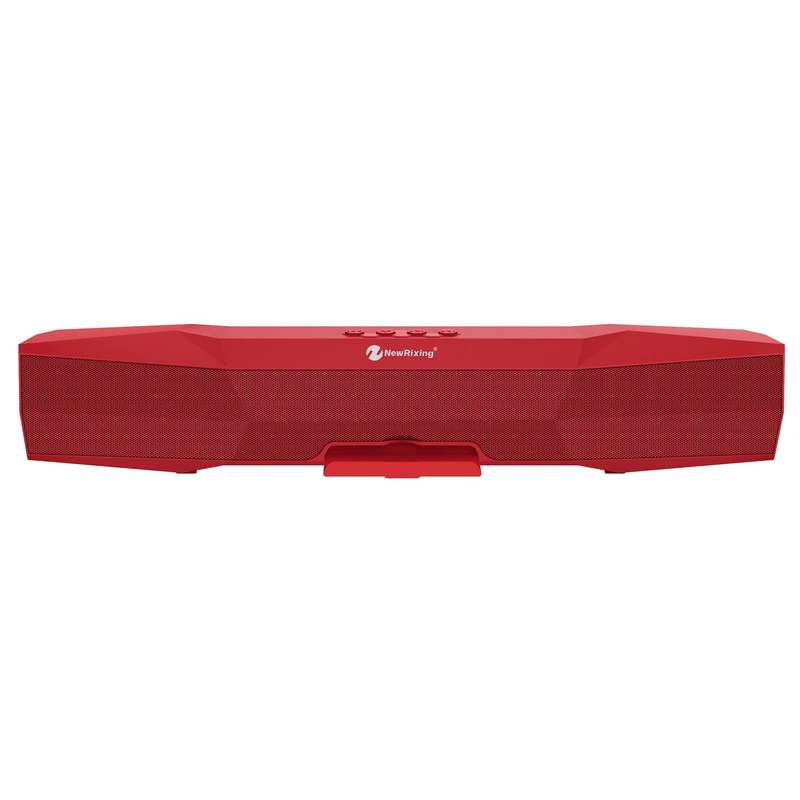 NewRixing NR-7011 Outdoor Portable Bluetooth Speaker with Phone Holder, Support Hands-free Call /...