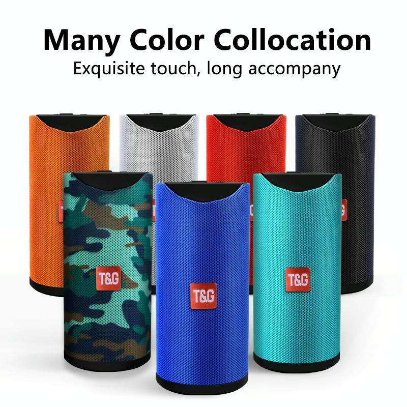 T&G TG113 Portable Bluetooth Speakers Waterproof Stereo Outdoor Loudspeaker MP3 Bass Sound Box wi...