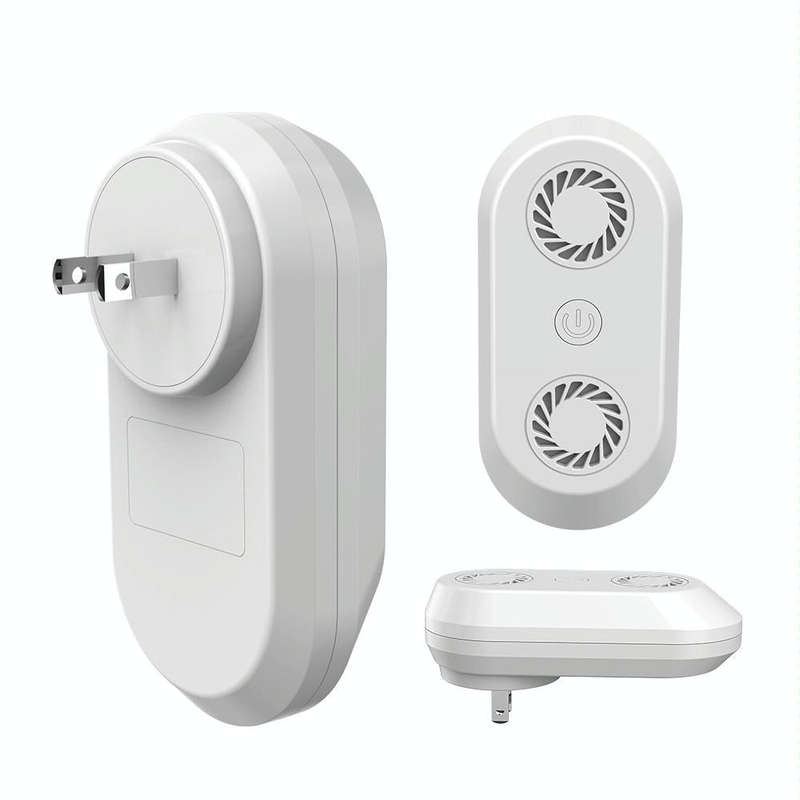 Ultrasonic Mosquito Repellent Multifunctional Electronic Insect Repellent US Plug(White)