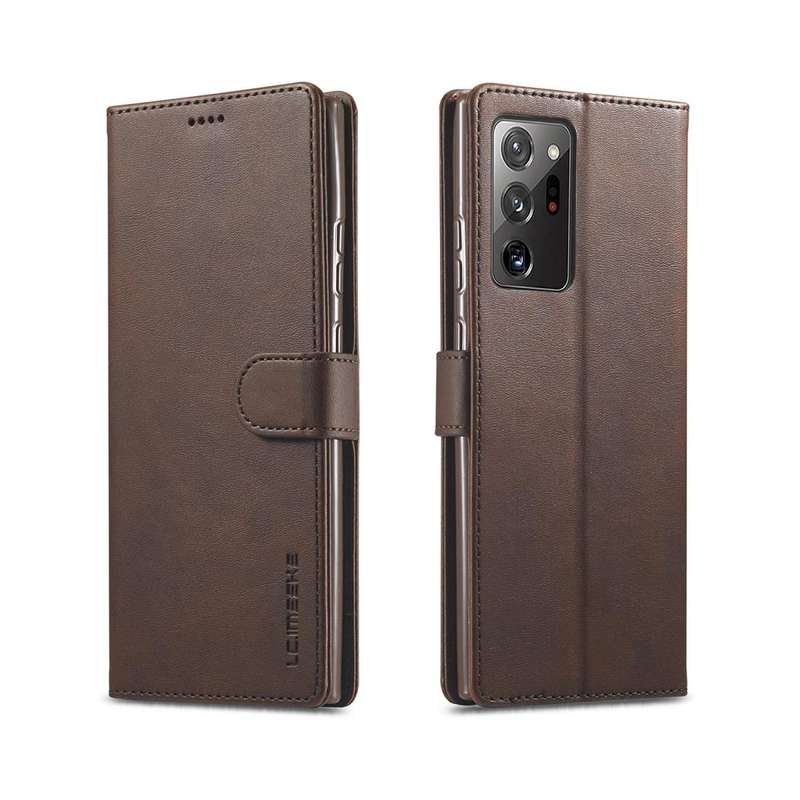For Samsung Galaxy Note 20 Ultra LC.IMEEKE Calf Texture Horizontal Flip Leather Case, with Holder...