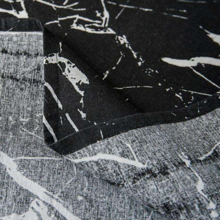 Marble Pattern Minimalist Tablecloth Cover Table Cloth Cotton Linen Dust-proof Cabinet Cloth, Siz...