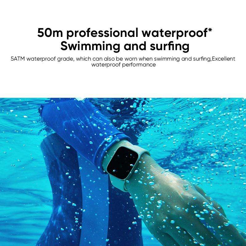 Original Xiaomi Redmi Watch 3, 1.75 inch AMOLED Screen 5 ATM Waterproof, Support Heart Rate Monit...