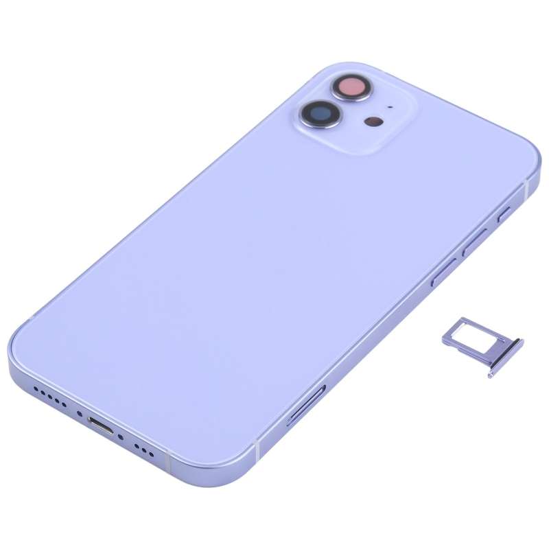Battery Back Cover Assembly (with Side Keys & Speaker Ringer Buzzer & Motor & Camera Lens & Card ...