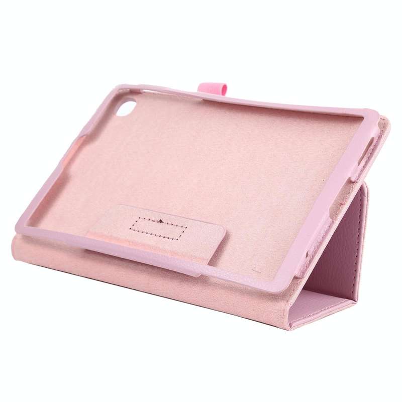 For Samsung Galaxy Tab A7 Lite T220 / T225 Litchi Texture Solid Color Horizontal Flip Leather Cas...