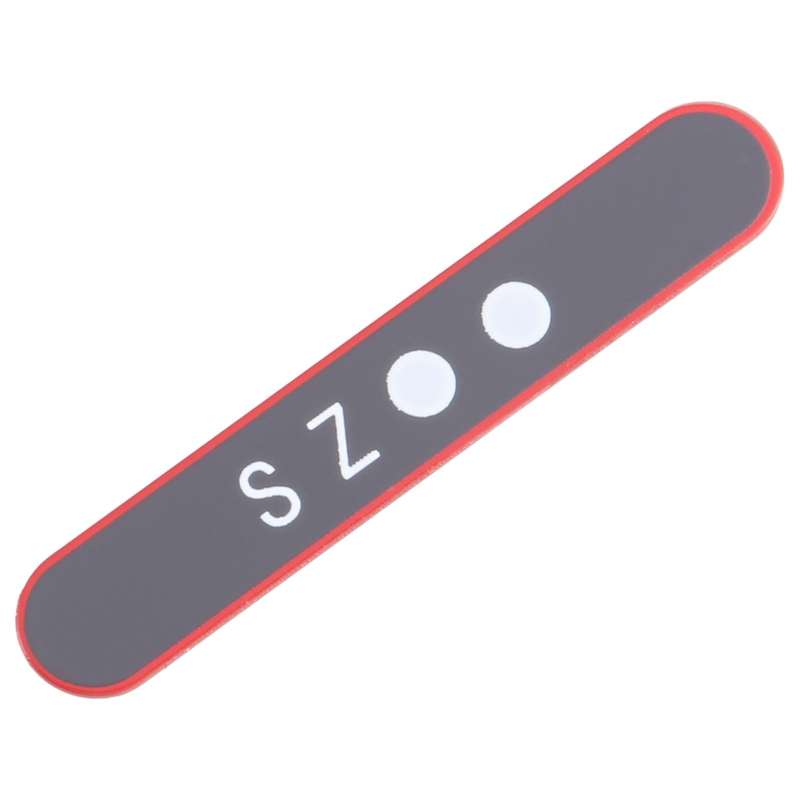 For iPhone 12 / 12 mini US Edition 5G Signal Antenna Glass Plate (Red)