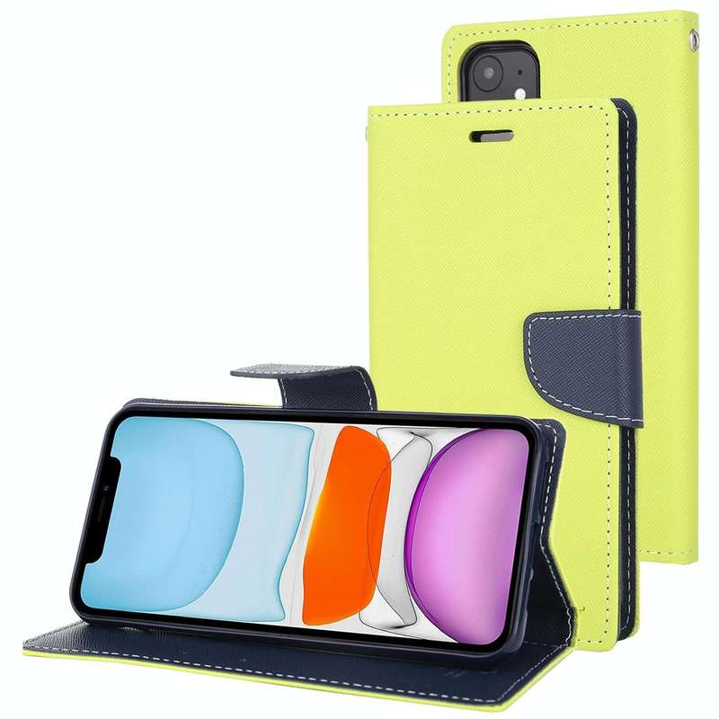 For iPhone 11 MERCURY GOOSPERY FANCY DIARY Horizontal Flip Leather Case with Holder & Card Slots ...
