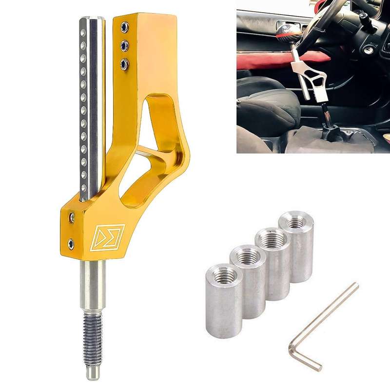 Car Modification Heightening Gear Shifter Extension Rod Adjustable Height Adjuster Lever Shift Le...