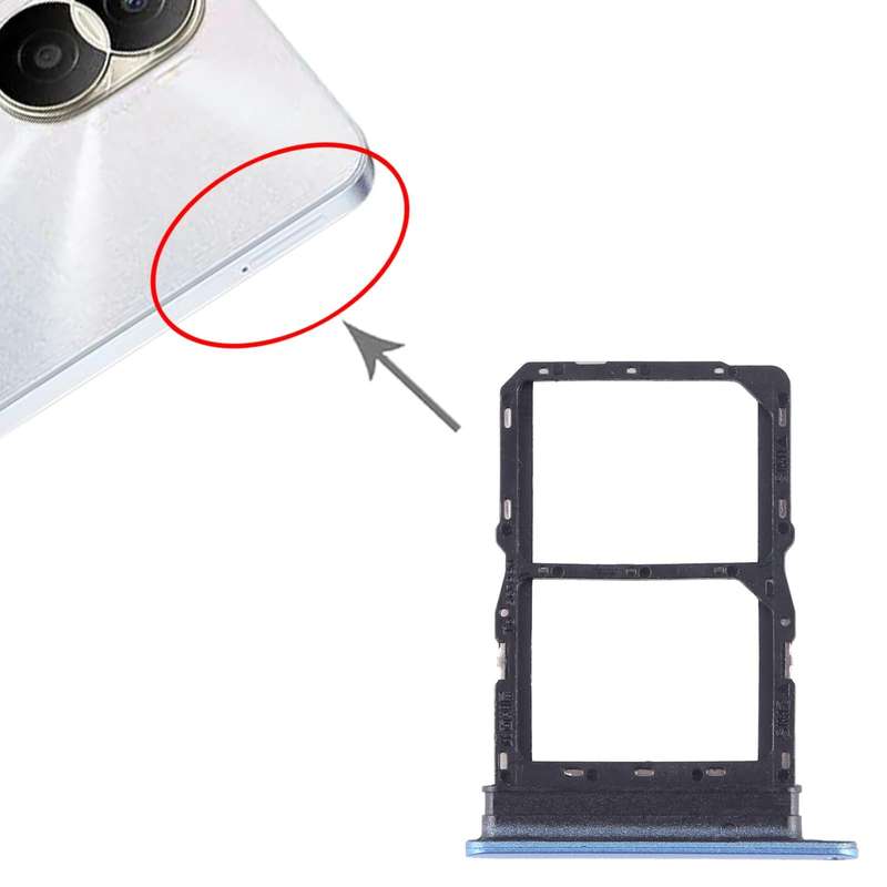 For Honor Play7T SIM + SIM Card Tray (Blue)