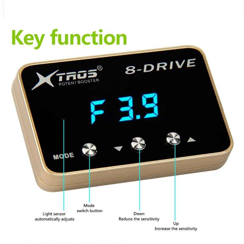 For Nissan Navara D40 TROS 8-Drive Potent Booster Electronic Throttle Controller Speed Booster