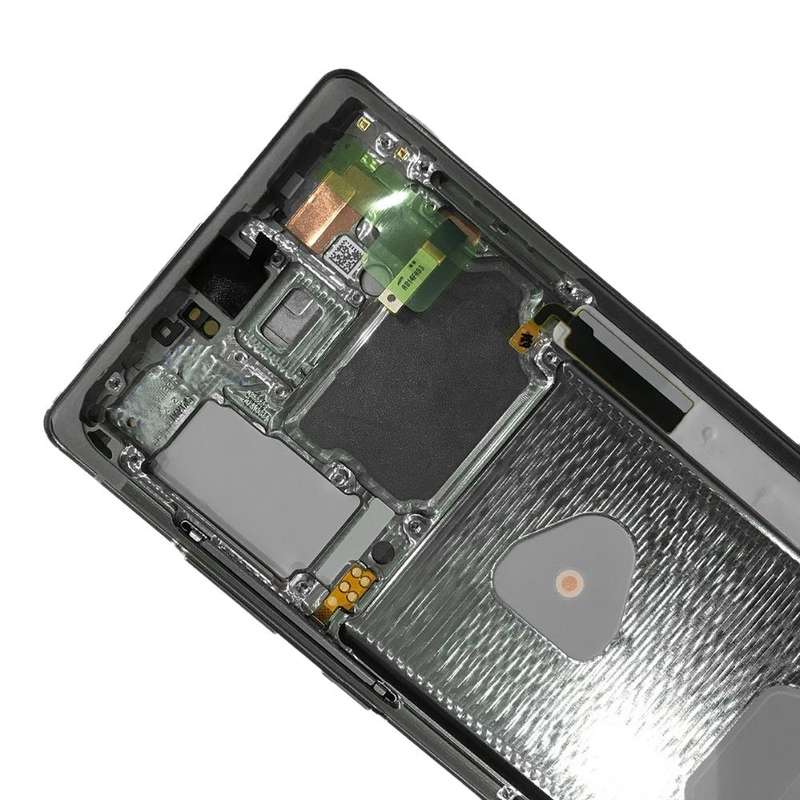 Original LCD Screen for Samsung Galaxy Note20 4G SM-N980 Digitizer Full Assembly With Frame (Gold)