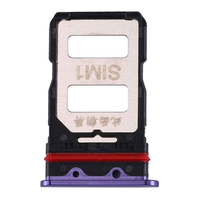 SIM Card Tray + SIM Card Tray for Xiaomi Redmi K30 Pro(Purple)