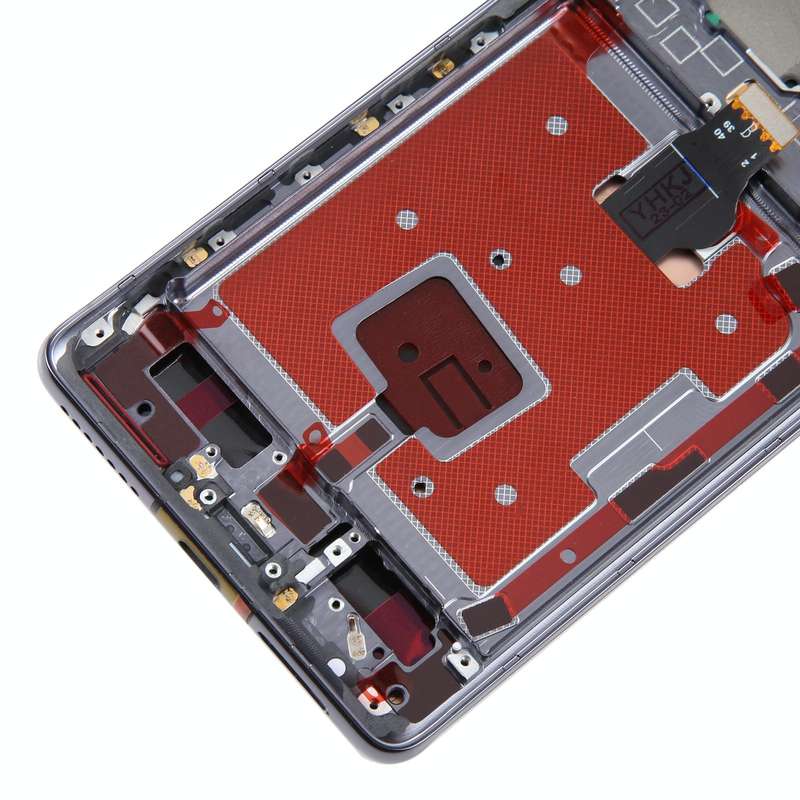 Original LCD Screen for Huawei Mate 40 Pro Digitizer Full Assembly with Frame(Black)