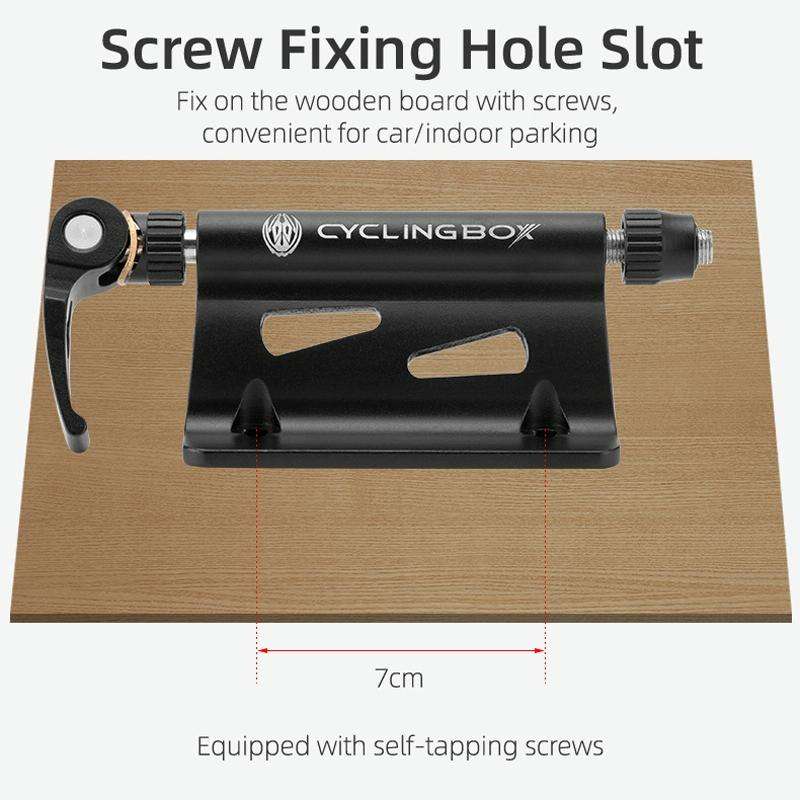 CYCLINGBOX BG-0171 Bike Aluminum Portable Quick-Removal Front Fork Fixed Frame Rear Hanging Frame...