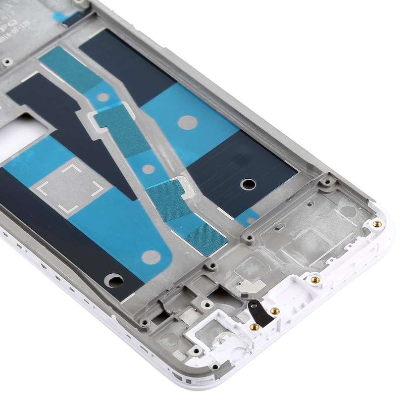 For OPPO A1 Front Housing LCD Frame Bezel Plate (White)