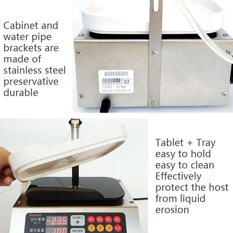Peristaltic Pump Quantitative Liquid CNC Sub-packaging Micro-filling Machine, EU Plug