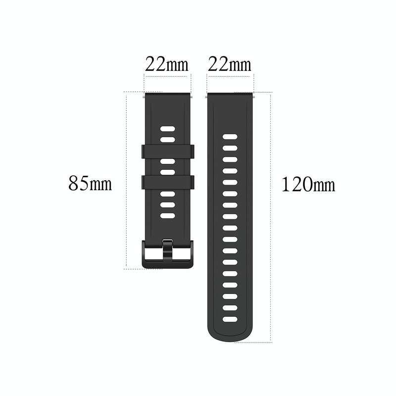 For Xiaomi Watch S1 Active / Watch Color 2 Solid Color Silicone Watch Band(Light Purple)