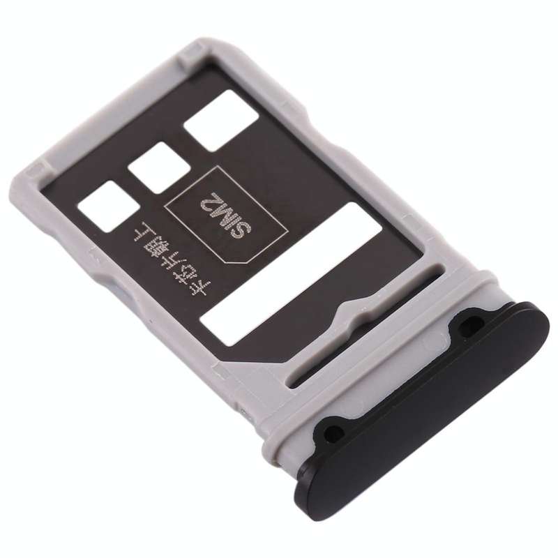 SIM Card Tray + SIM Card Tray for Huawei Honor V30 Pro / Honor V30 (Black)