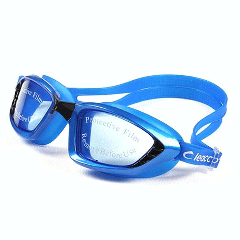 SG9017 Waterproof and Anti-fog Adult High-definition Large Frame Swimming Goggles for Men and Wom...