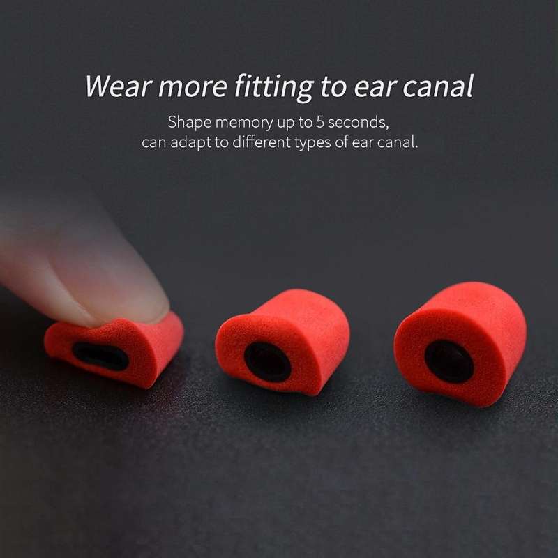 KZ 6 PCS Sound Insulation Noise Cancelling Memory Foam Earbuds Kit for All In-ear Earphone, Size:...