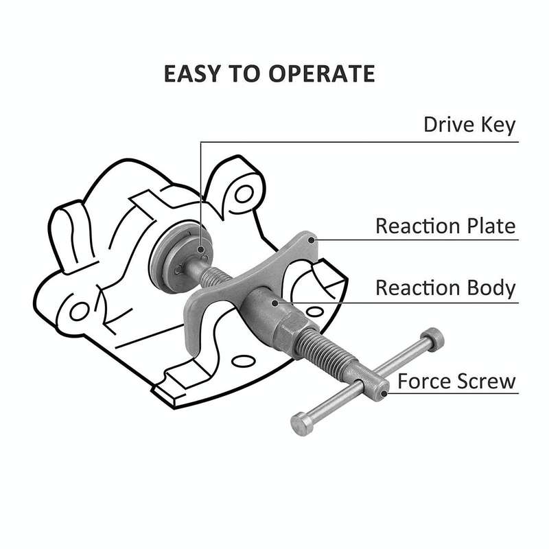 21 In 1 Positive And Negative Teeth Brake Group Disc Brake Pads Car Brake Adjuster Brake Cylinder...