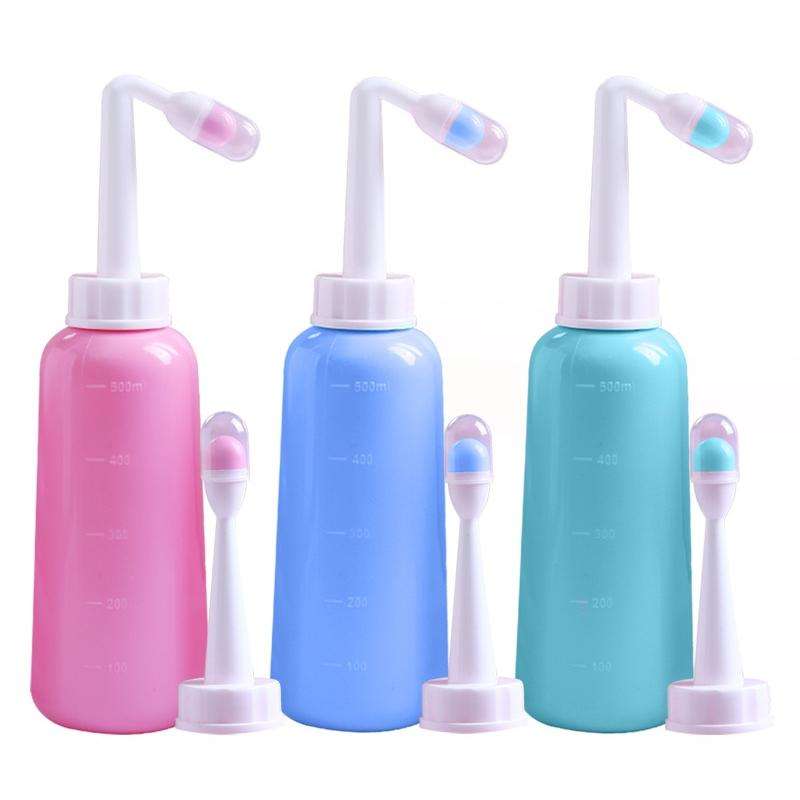 350ml Portable Travel Bidet Bodily Peri Wash Bottle for Postpartum Care(Green)