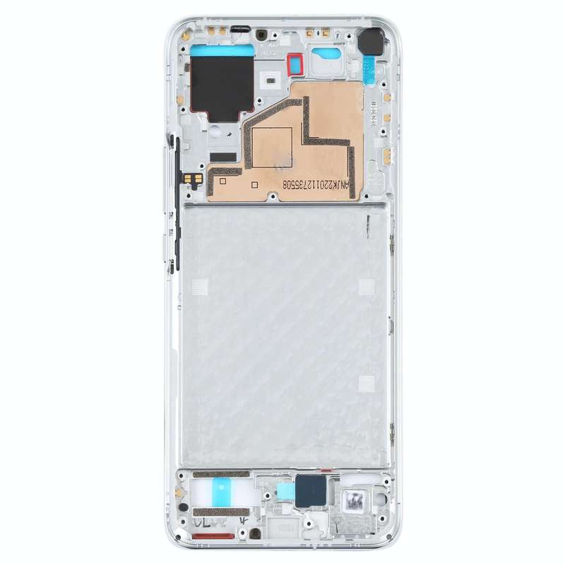 Original Front Housing LCD Frame Bezel Plate for Xiaomi Mi 11 (White)