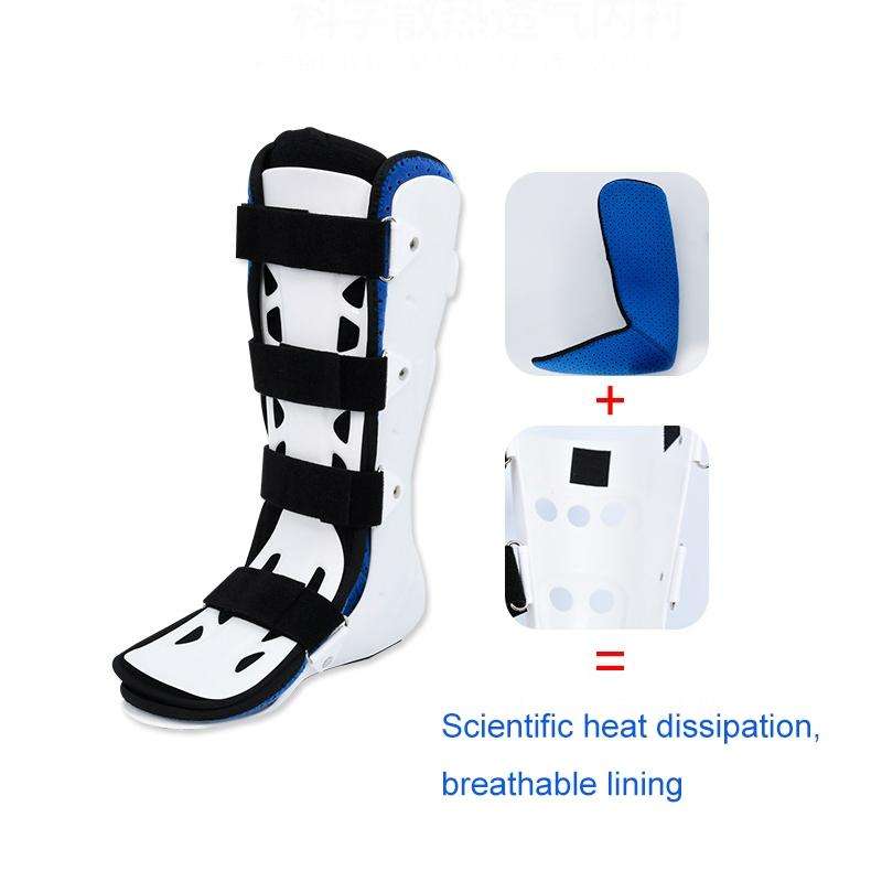 Calf Ankle Fracture Sprain Fixation Brace Plaster Shoe Foot Support Brace, Size: M Right(Long Ver...