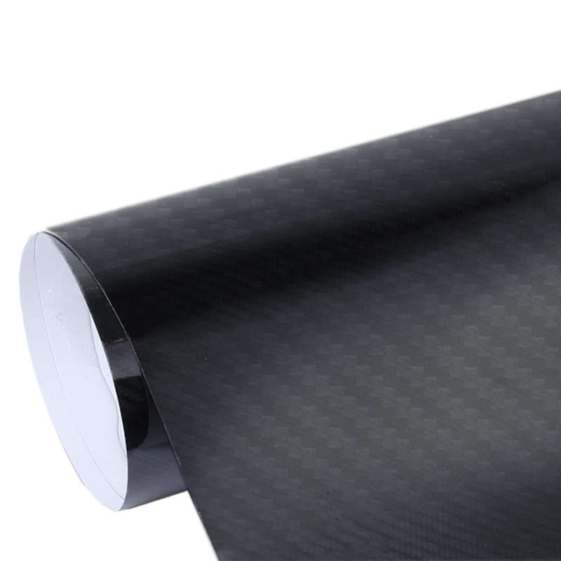 5D High Gloss Carbon Fiber Car Vinyl Wrap Sticker Decal Film Sheet Air Release, Size: 152cm x 50c...