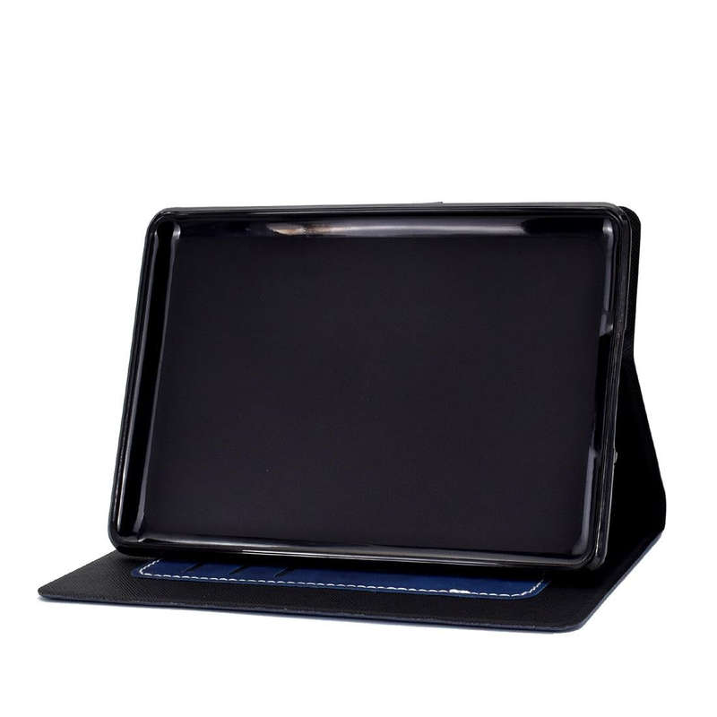For Kindle Paperwhite 4 / 3 / 2 / 1 Cowhide Texture Horizontal Flip Leather Case with Holder & Ca...