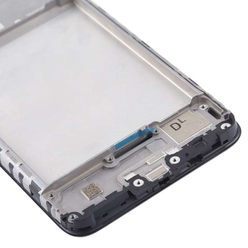 Front Housing LCD Frame Bezel Plate for Xiaomi Redmi 7A (Black)